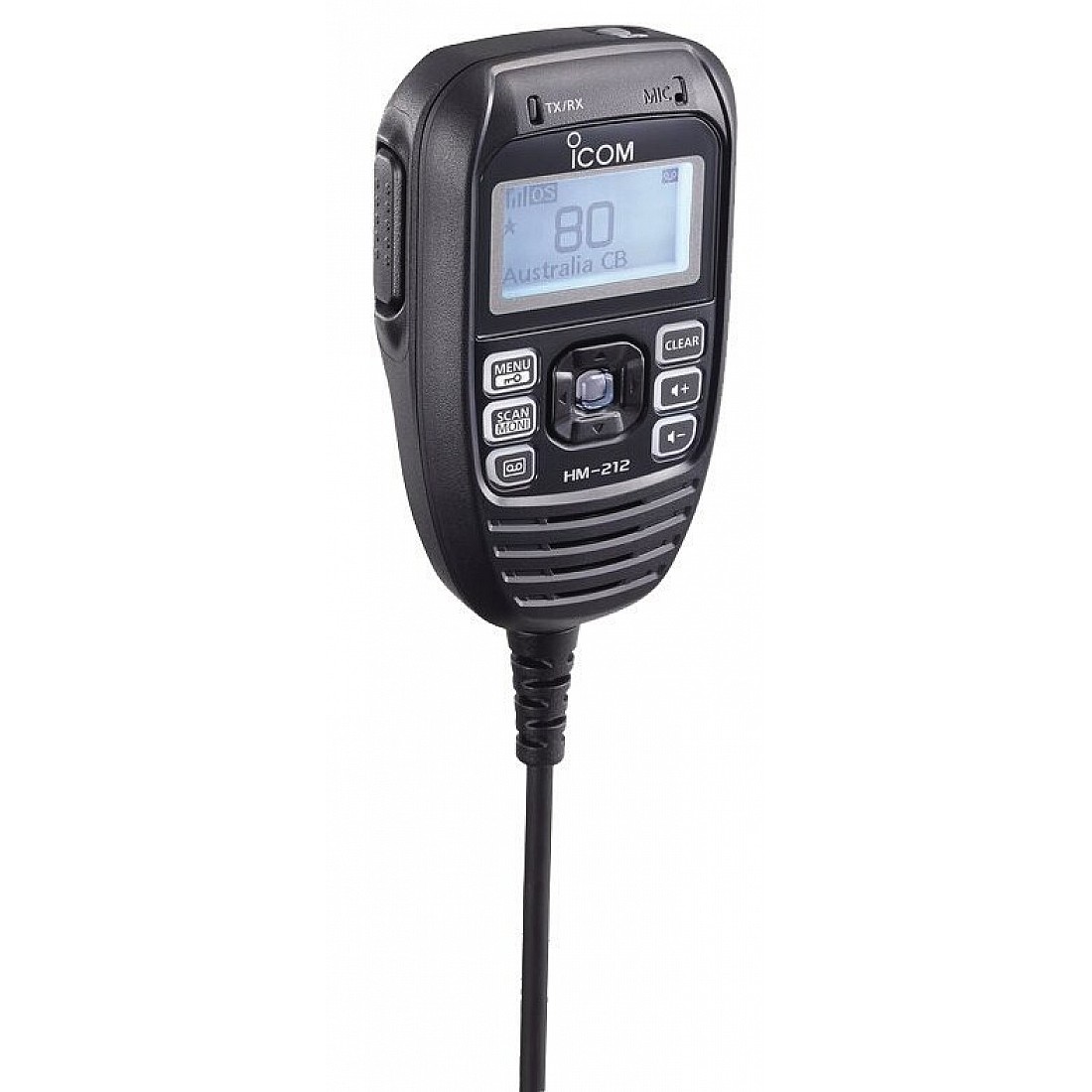 HM159LA NOISE CANCELLING MICROPHONE WITH 90 DEGREE ENTRY ICOM ICOM HM159LA